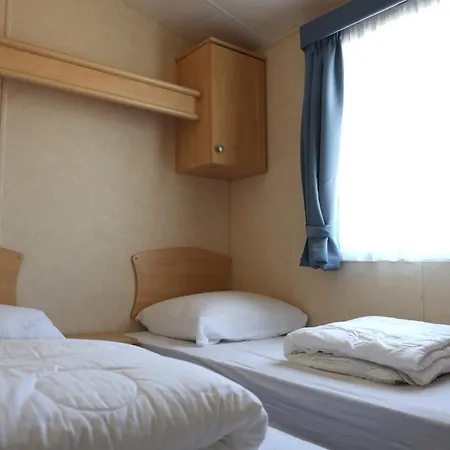 Camping Cozy Caravan In Quiet Area Near - Caravan Brook De Haan