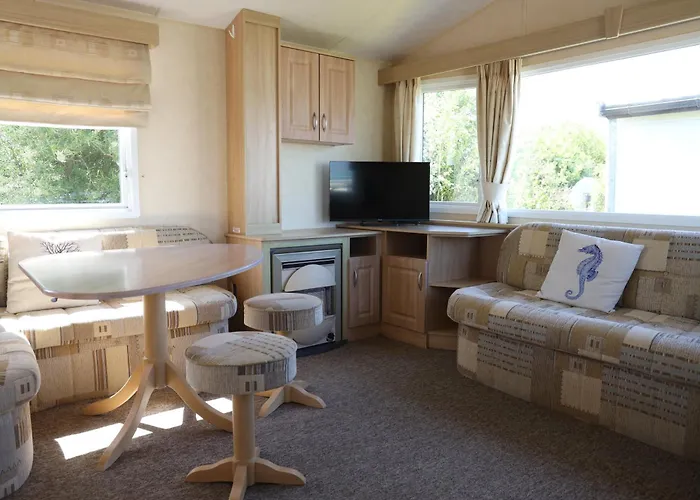 Cozy Caravan In Quiet Area Near - Caravan Brook De Haan